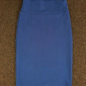 LULAROE XS BLUE CASSIE